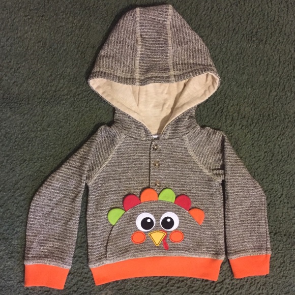 18Month Baby Thanksgiving Top NWOT - Picture 1 of 3